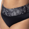 braga bikini de talle alto estampada, kaduna de dorina.