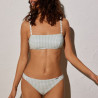 conjunto bikini bandeau sin aros, copa b de ysabel mora. conjunto bikini bandeau sin aros, copa b de ysabel mora.