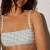 Bandeau Bikini Set with Straps and Midi Brief, ysabel mora.