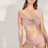 Bikini Set with Removable Padding and Midi-Cut Bottoms, ysabel mora. Bikini Set with Removable Padding and Midi-Cut Bottoms, ysabel mora.