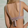 bikini top + bikini briefs waist ropes, ysabel mora.