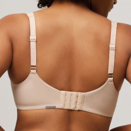 Invisible minimizer bra, underwired, non padded, ysabel mora.