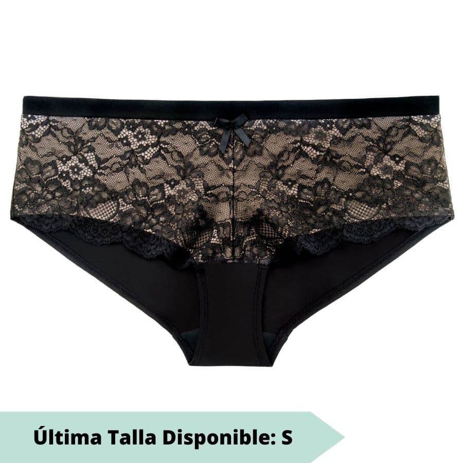 braguitas corte shorty de encaje, phoebe de dorina.