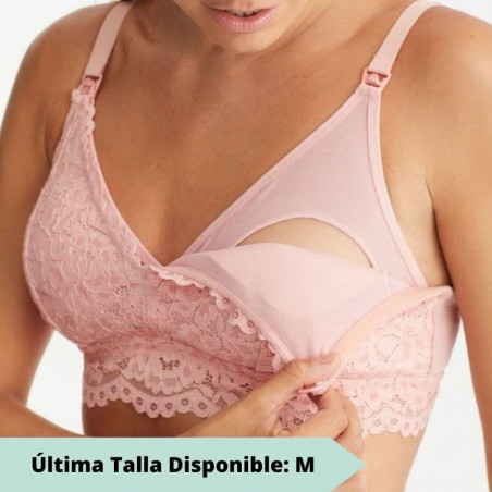 nursing bra, non wired, removable padded, promise. limited edition.