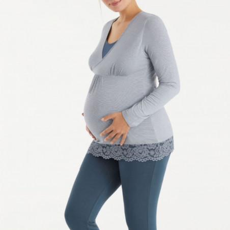 pregnancy and nursing pyjama set, promise.