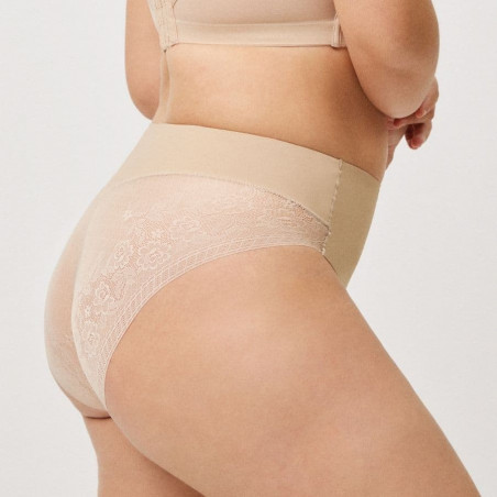 Lace Shaping Brief with Tummy Control, ysabel mora.