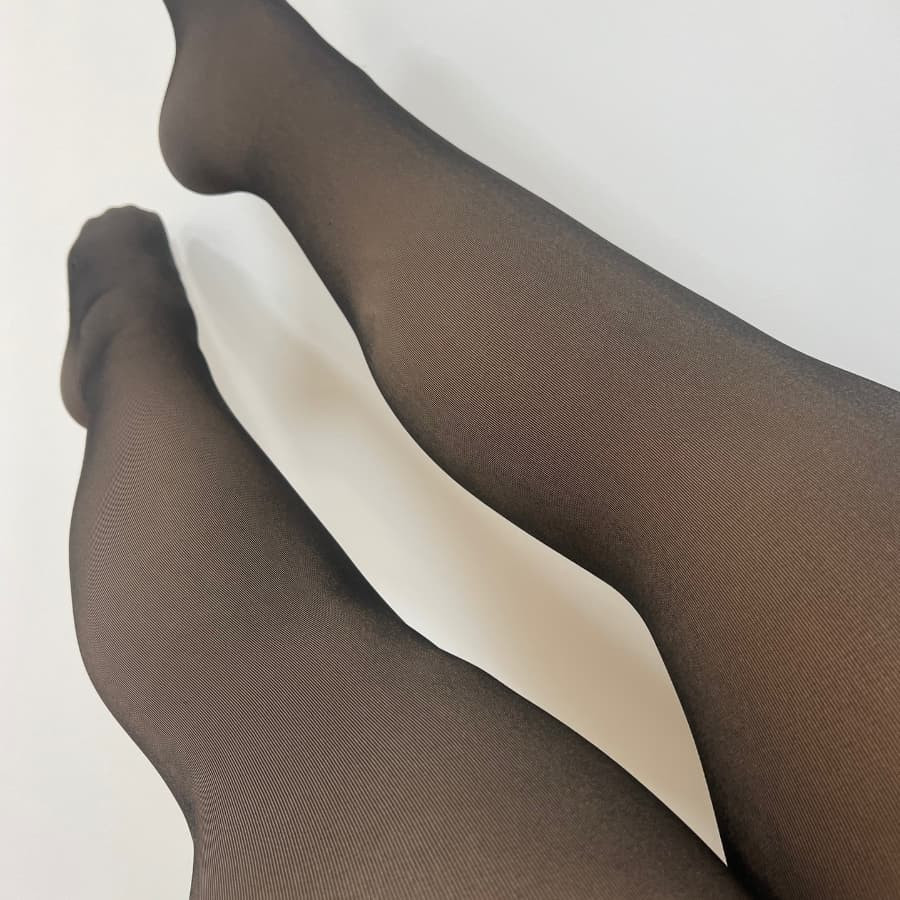 Panty opaco efecto transparente