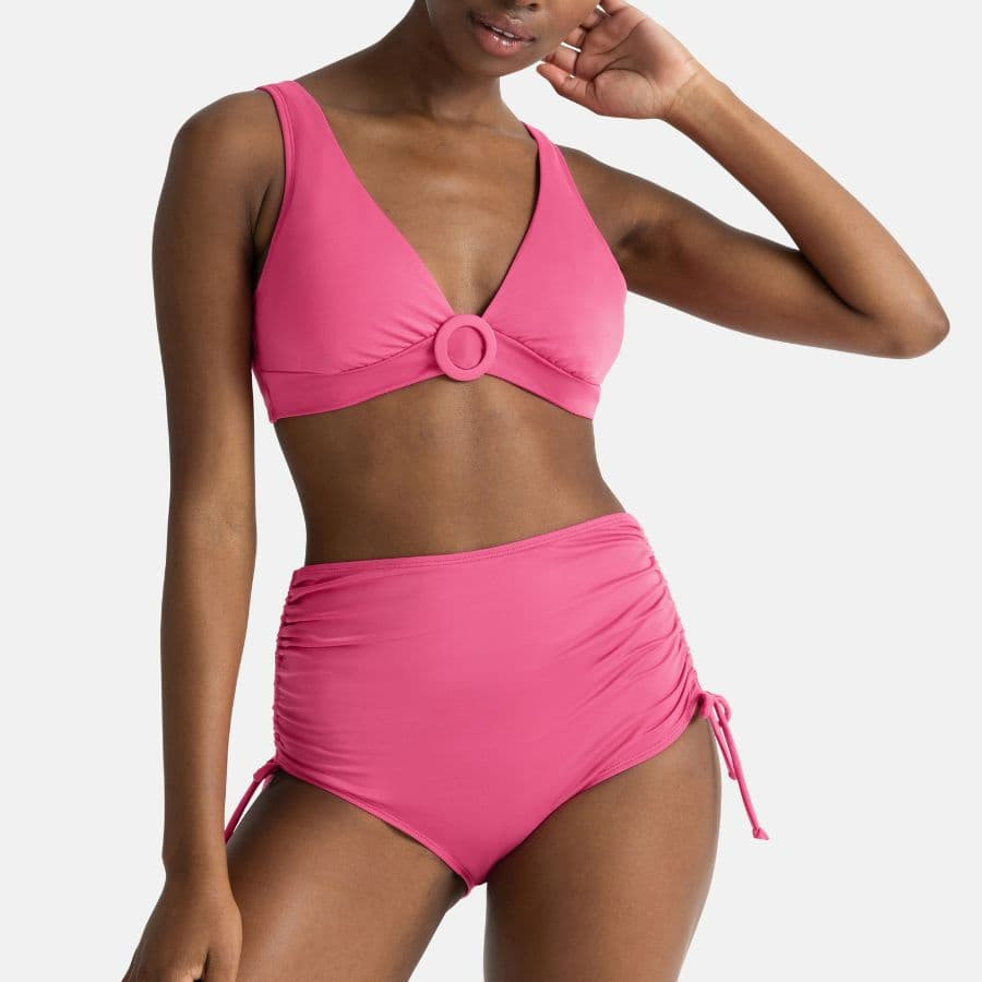 Nursing bikini top + bikini full briefs, azzurra, dorina.