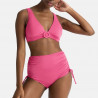 Nursing bikini top + bikini full briefs, azzurra, dorina.