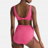 Nursing bikini top + bikini full briefs, azzurra, dorina.