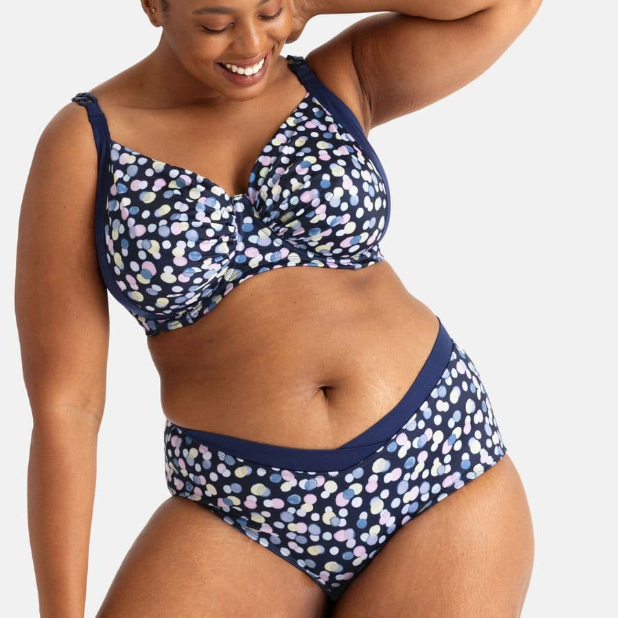 Bikini top, underwired, non padded, mesola, dorina.