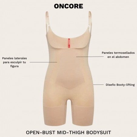 Open-bust bodysuit, Spanx.