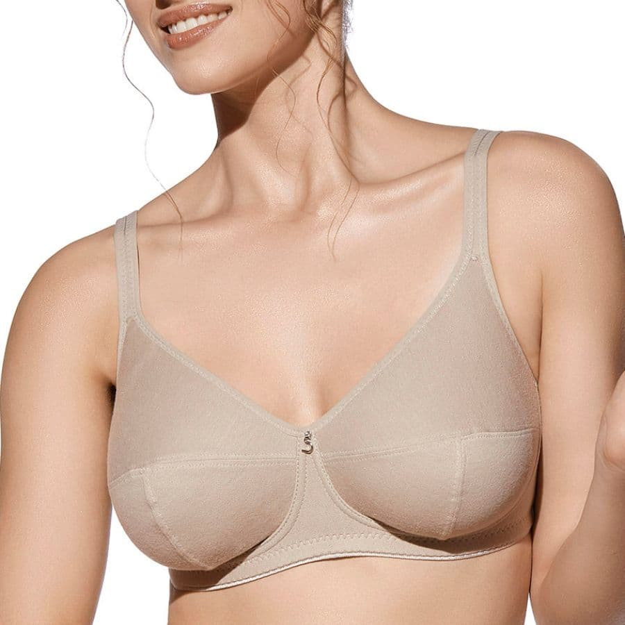 Cotton bra, non wired, non padded, naomi, selene.