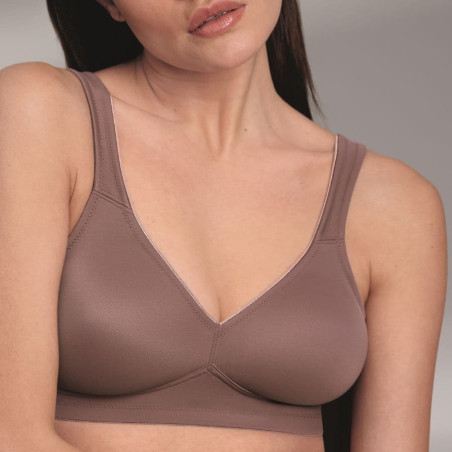minimizer bra, non wired, non padded, twin, rosa faia.