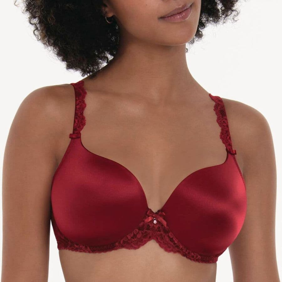 Minimizer bra, underwired, padded, bobette, rosa faia.