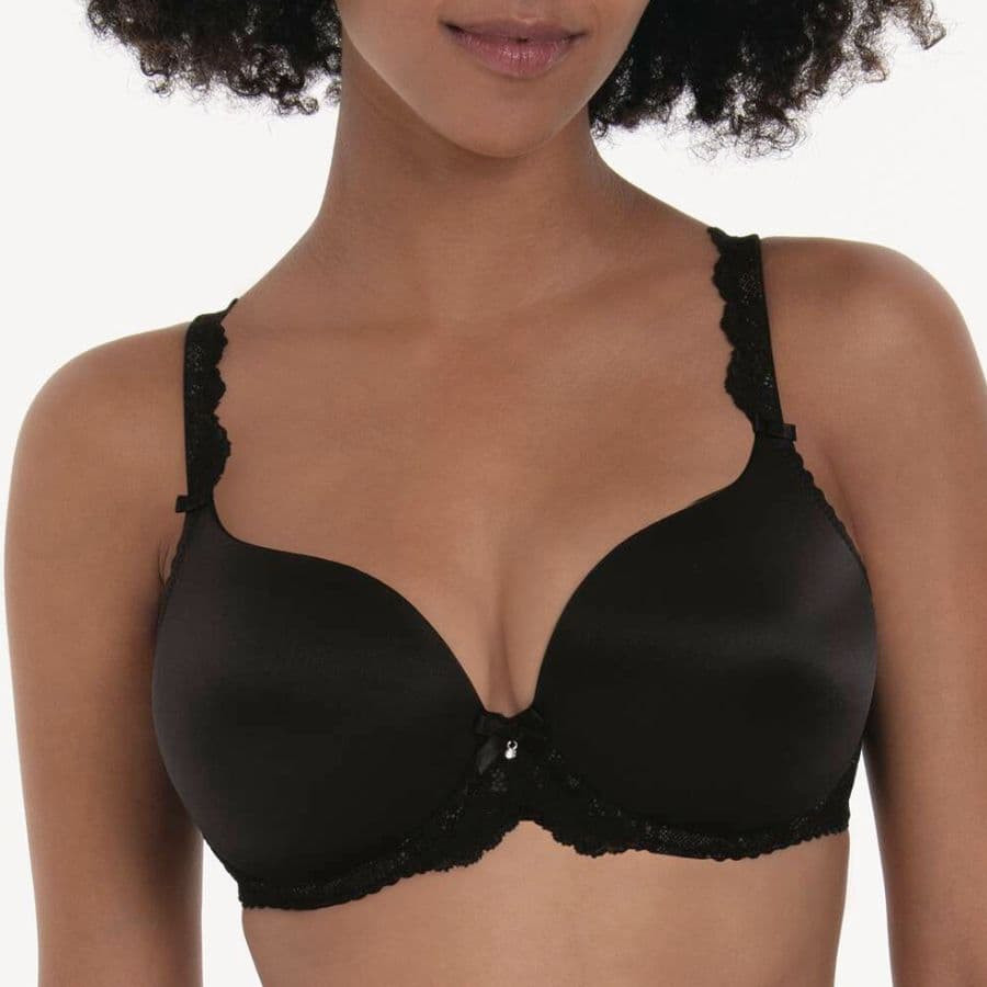 Minimizer bra, underwired, padded, bobette, rosa faia.