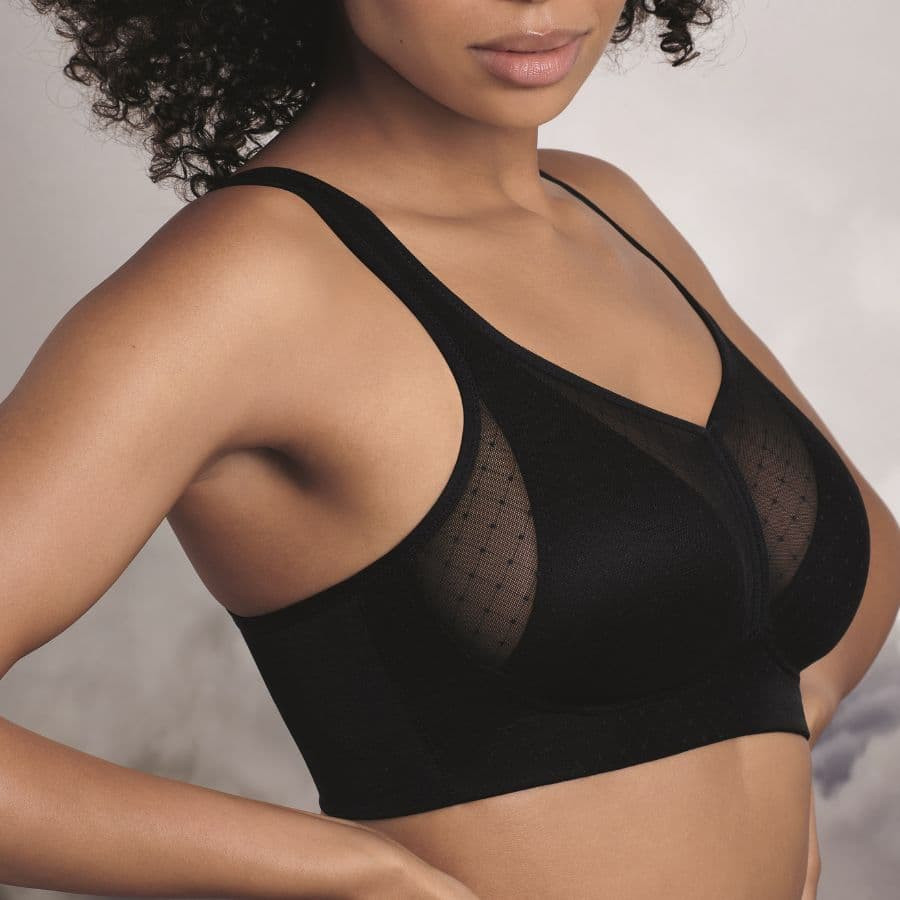minimizer bra, non wired, padded, eve, rosa faia.