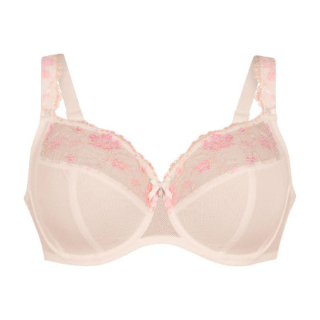 Minimizer bra, underwired, non padded, colette, rosa faia.