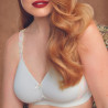 Minimizer bra, non wired, padded, colette, rosa faia.