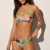 Strapless bikini top + bikini briefs, ysabel mora. Strapless bikini top + bikini briefs, ysabel mora.