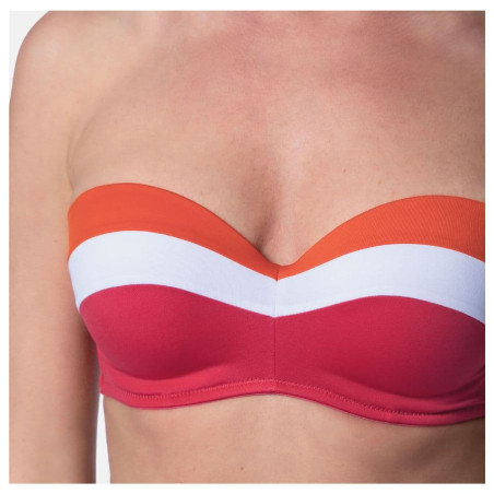 strapless bikini top, underwired, padded, lawaki, dorina.