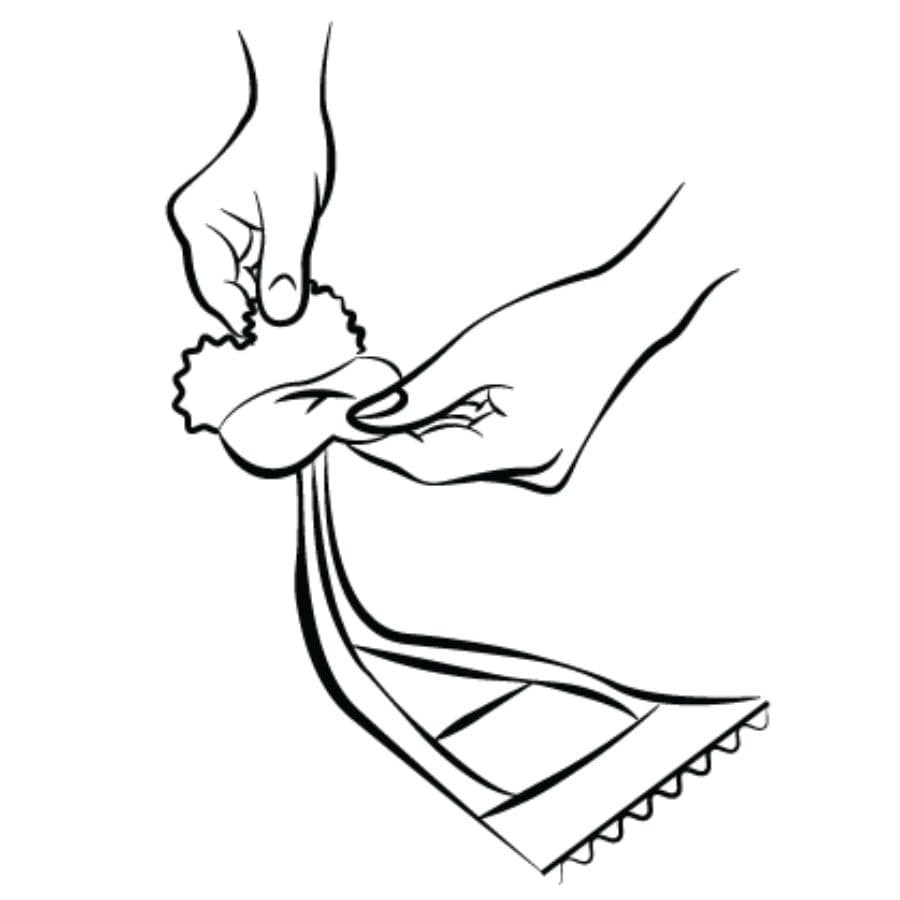 Adhesive thong, secret weapons.