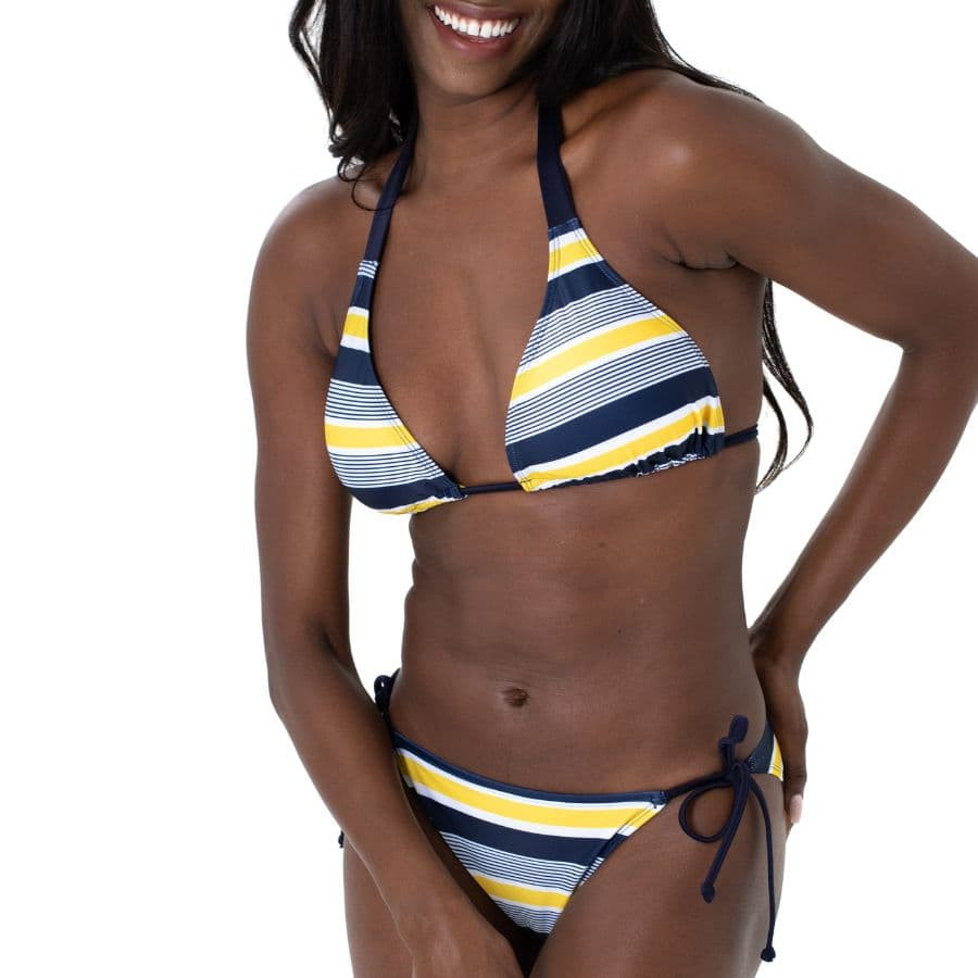 bikini top + bikini briefs waist ropes, albori, dorina.