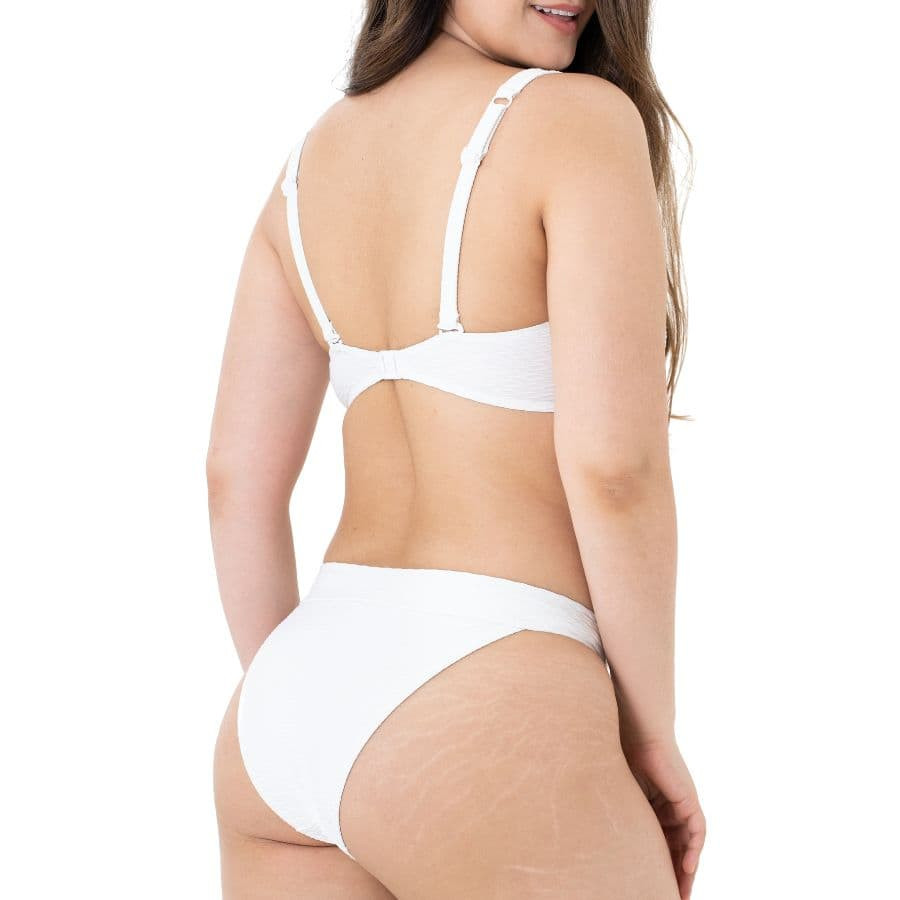 conjunto bikini tipo top sin aros, novella de dorina.