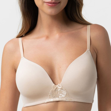 non wired bra, padded, michelle, dorina.