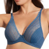 Sujetador estilo bralette super escotado, doris de selene.
