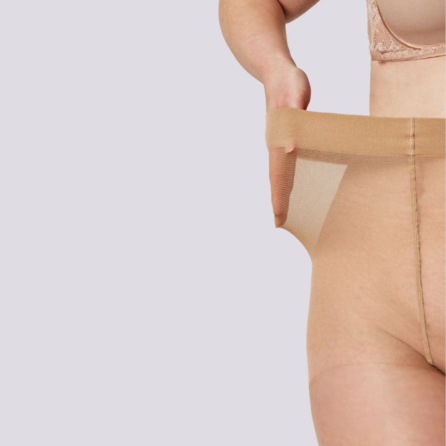 Tights plus size, 15 den, ysabel mora.