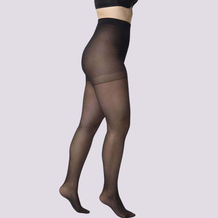 Tights plus size, 15 den, ysabel mora.