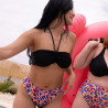 Strapless bikini top, non wired, removable padded, singular swim. Strapless bikini top, non wired, removable padded, singular swim.