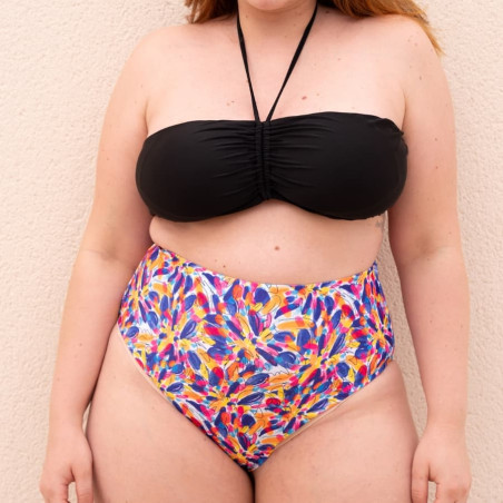 Bikini full briefs, print colors, singular swim.