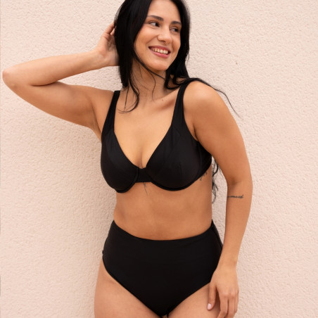 Conjunto bikini aro + braga alta moldeadora, singular swim.