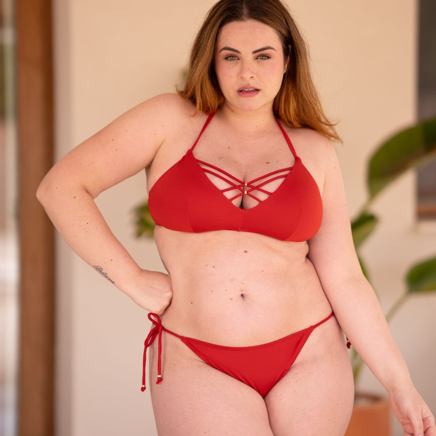 bikini top + bikini briefs, bora bora, dorina.