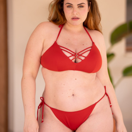 conjunto bikini escote cruzado, mansour de dorina.