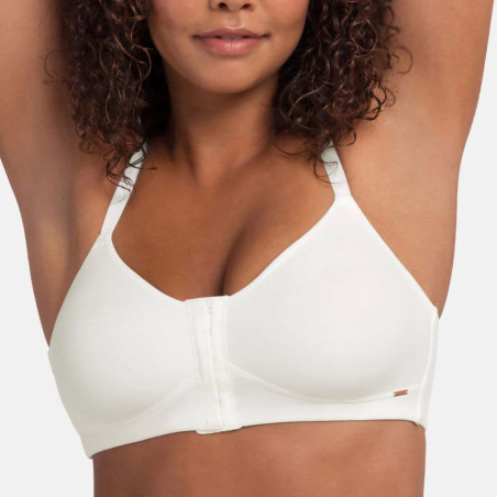 Front closure bra, non wired, non padded, azalea, dorina.