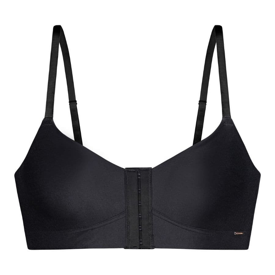 Front closure bra, non wired, non padded,...