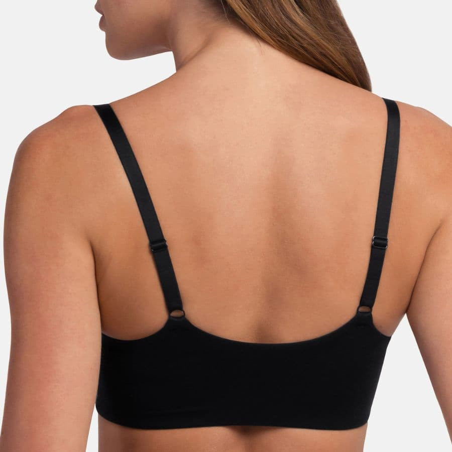 Front closure bra, non wired, non padded,...