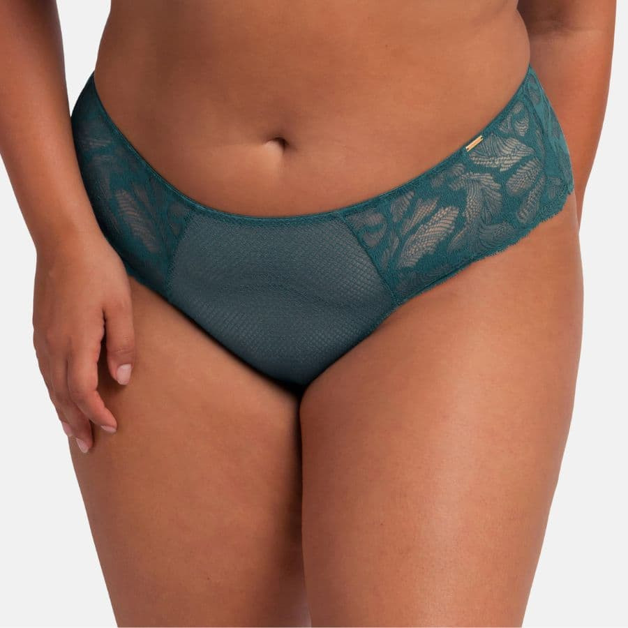 Braguitas corte midi de encaje floral, hayden de dorina.