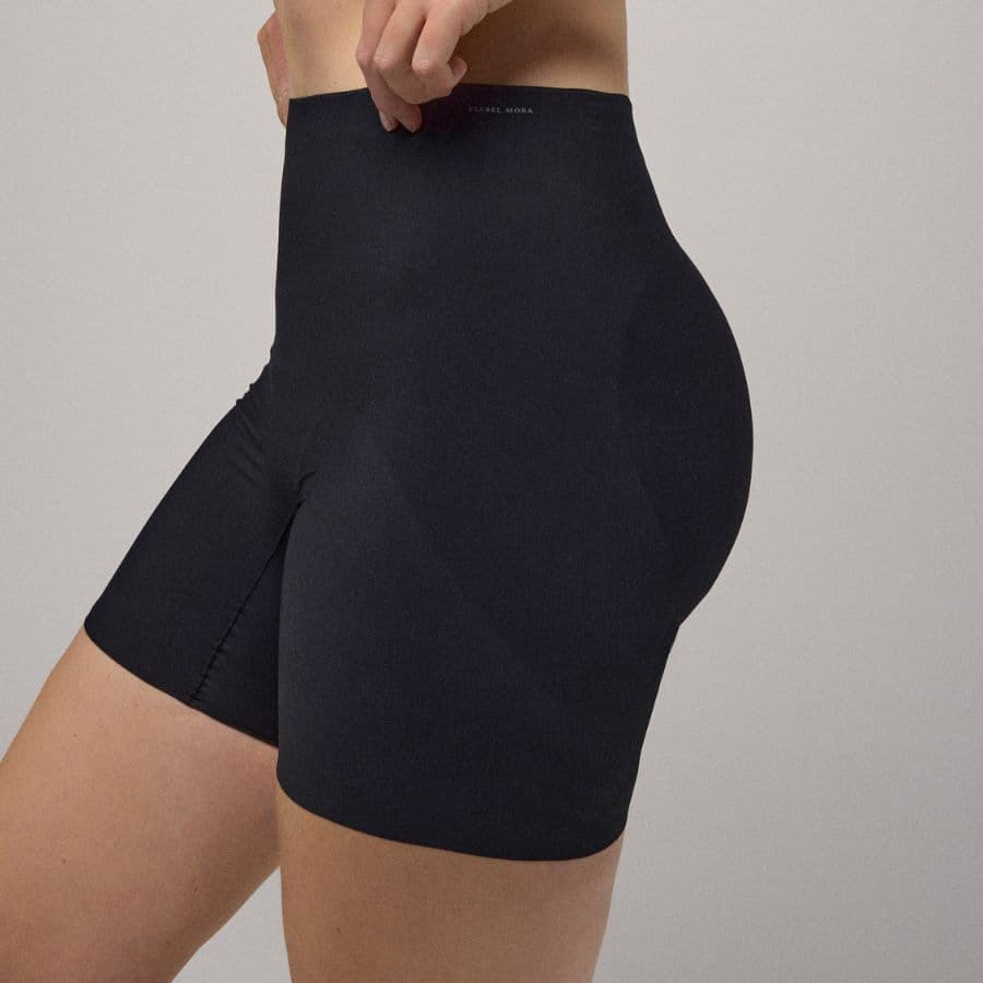 Faja reductora corte pantalón, corte láser, ysabel mora.