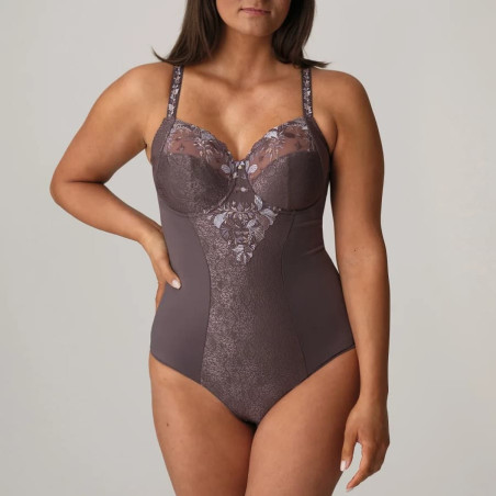 Control bodysuit, minimizer bra, underwired, non padded, mohala, primadonna.