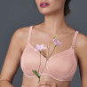 minimizer bra, non wired, padded, lace rose, rosa faia. minimizer bra, non wired, padded, lace rose, rosa faia.