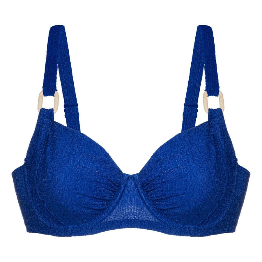 Copa bikini capacidad con aros, madras de dorina.
