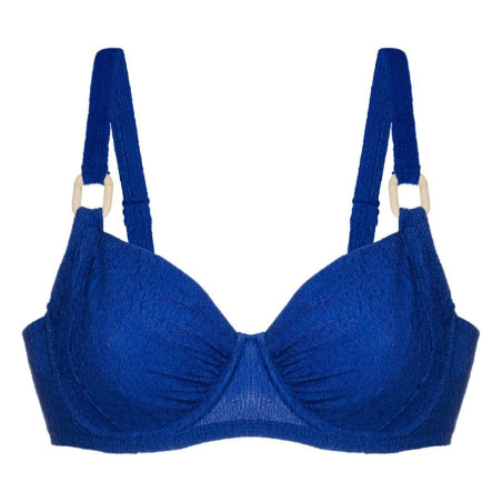Copa bikini capacidad con aros, madras de dorina.
