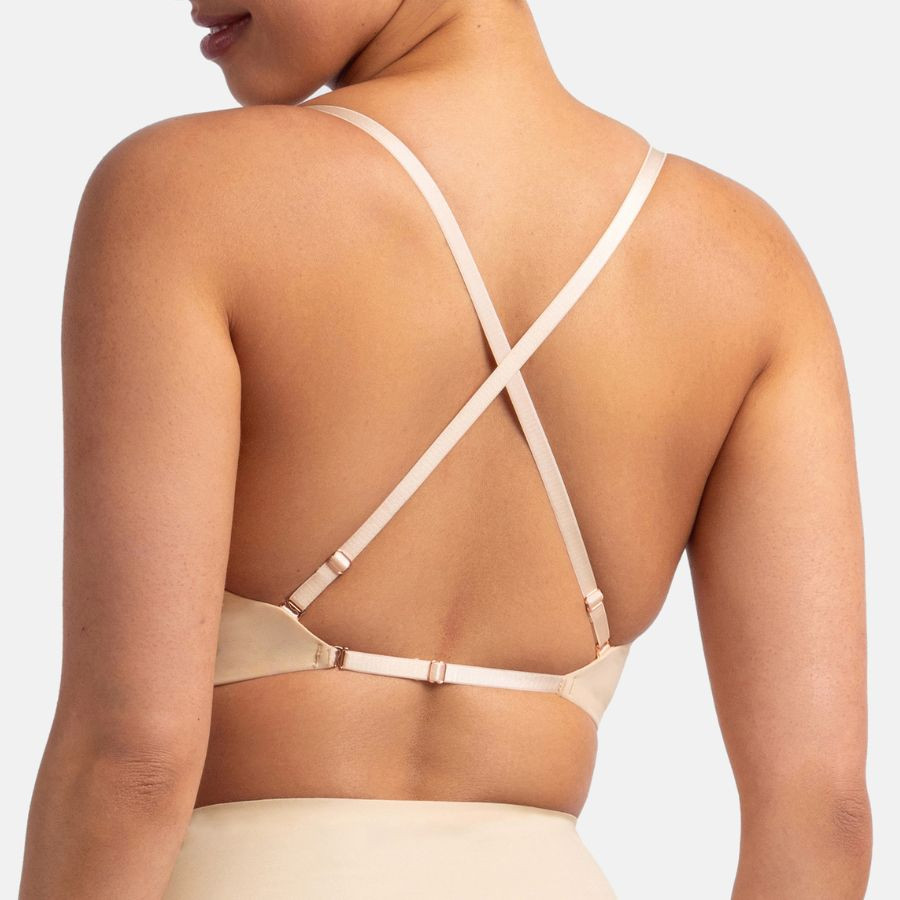 Low-cut bra, non Wired, Padded, essensual, dorina.