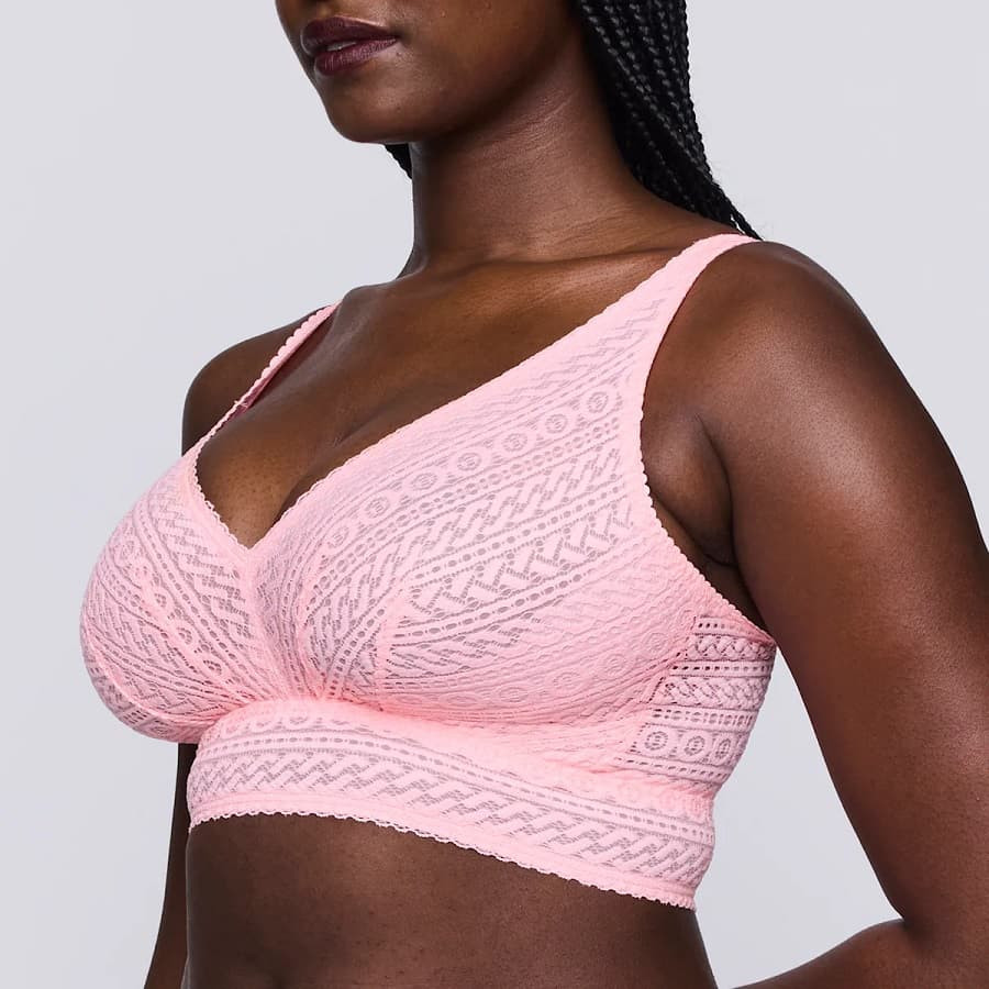 Minimizer bralette, non wired, non padded, montara, primadonna.