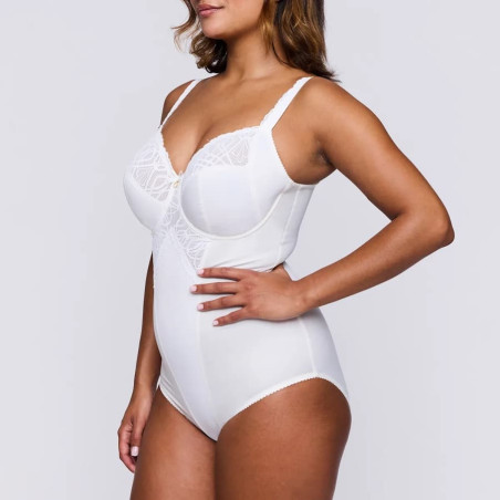 Control bodysuit, minimizer bra, underwired, non padded, salerno, primadonna.