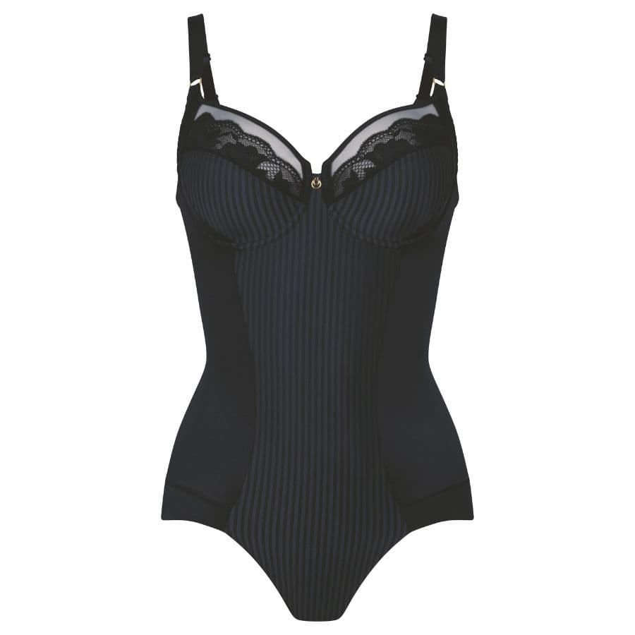 Control bodysuit, minimizer bra, underwired, non padded, sita, rosa faia.
